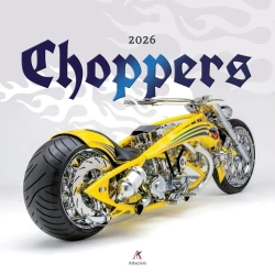 Kalendarz 2026 wieloplanszowy 33x33cm Choppers - Artsezon