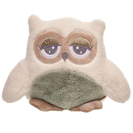Sowa Abby kremowo-miętowa 23cm - Beppe