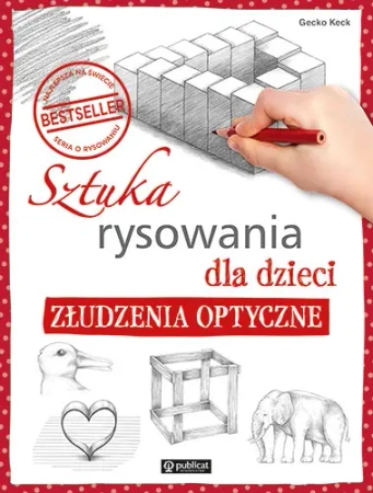 Sztuka rysowania dla dzieci. Złudzenia optyczne - Gecko Keck
