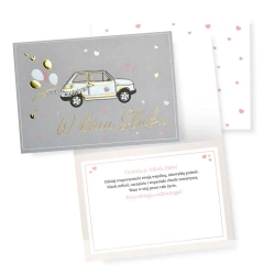 Karnet B6 Ślub - Kukartka