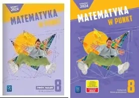 Matematyka w punkt 8 Podręcznik + zbiór zadań WSIP PAKIET - praca zbiorowa
