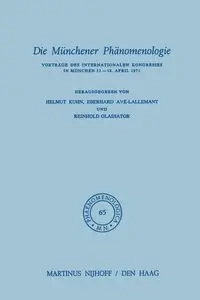 Die Münchener Phänomenologie - Kuhn H.