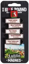 Magnes I love Poland Lublin ILP-MAG-C-LUB-13 - Pan Dragon