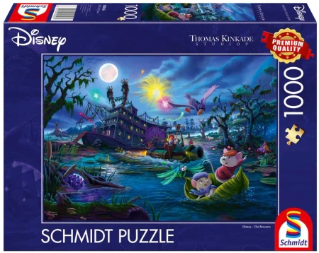 Puzzle PQ 1000 Bernard i Bianka - Schmidt