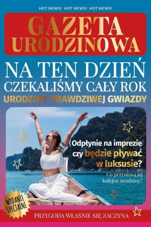 Karnet Urodziny gazeta - Armin Style
