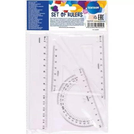 Zestaw geometryczny 15cm - Centrum