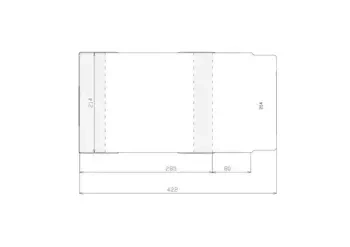 Okładka regulowana 214x365mm (50szt) - Sztapel