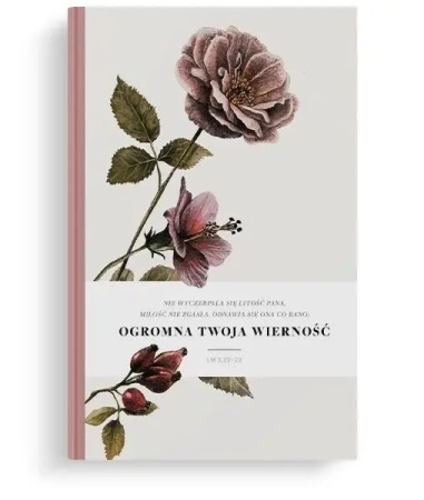 Notatnik Lux - Nie wyczerpała się - Róża - Szaron