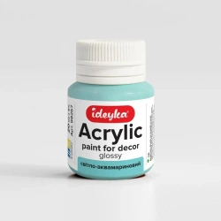 Farba akrylowa Jasny akwamaryn 20ml - Ideyka