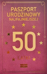 Karnet Urodzinowy 50 - YEKU