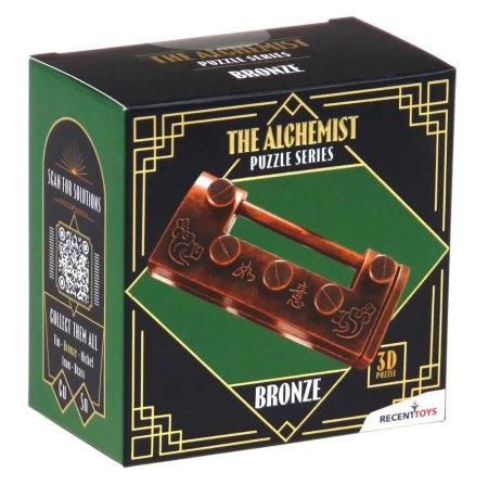 The Alchemist Puzzles: Bronze łamigłówka Recent - Recent Toys