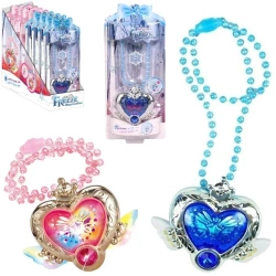 Naszyjnik ze światłem i dźwiękiem - Trifox