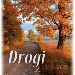 Kalendarz 2026 wieloplanszowy 33x33cm Drogi - Artsezon