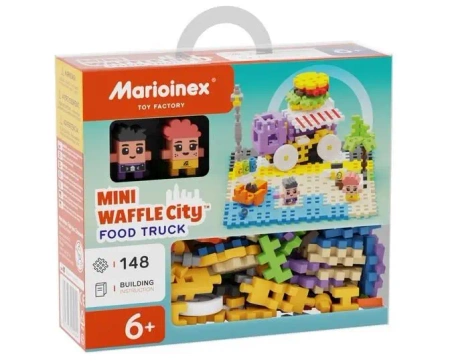 Klocki Mini Waffle City: 148el Food Truck - Marioinex