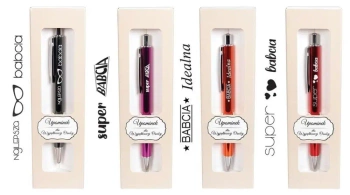 Długopis z nadrukiem dla Babci w etui GB mix - Cresco