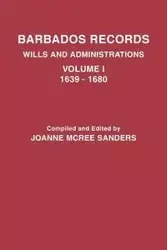 Barbados Records. Wills and Administrations - Joanne Sanders McRee