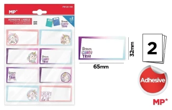 Naklejki na zeszyty Jednorożce - MP Main Paper