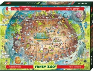 Puzzle 1000 elementów. Funky Zoo