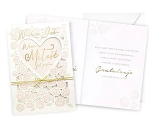 Karnet Ślub - Kukartka