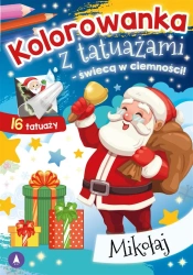 Kolorowanka z tatuażami Mikołaj - praca zbiorowa