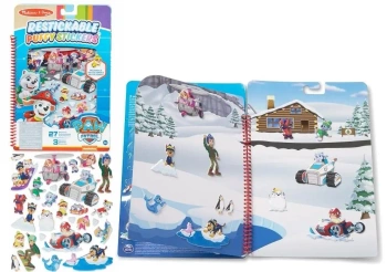 Psi Patrol Historie z naklejkami wypukłe - Melissa & Doug