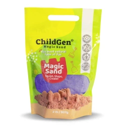 Piasek kinetyczny naturalny opakowanie uzupełniające 907g fioletowy - ChildGen (GEN OYUNCAK SANAYİ TİCARET A.Ş.)