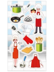 Naklejki Kucharz - Ranok-Creative