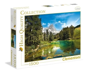 Puzzle 1500 HQ Blue Lake - Clementoni