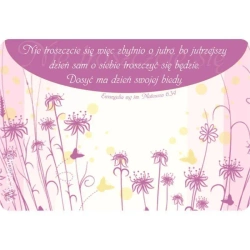 Magnes na lodówkę - Nie troszczcie się więc - Szaron