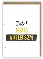 Kartka okolicznościowa Dzień Taty K051 - Cardie