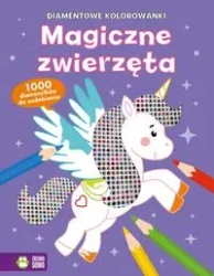 Diamentowe kolorowanki. Magiczne zwierzęta - Maria Treter