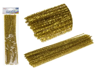 Druciki kreatywne metaliczny jasny - Brewis