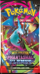 Pokémon TCG. Mega Evolution. Phantasmal Flames. Booster - Rebel