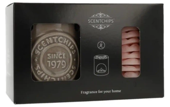 Zestaw - kominek i wosk zapachowy Freesia Lychee - ScentChips