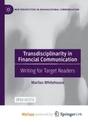 Transdisciplinarity in Financial Communication - Whitehouse Marlies