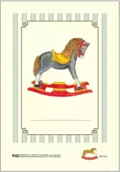 Naklejki dekoracyjne BKP 016 Konik 6szt ROSSI