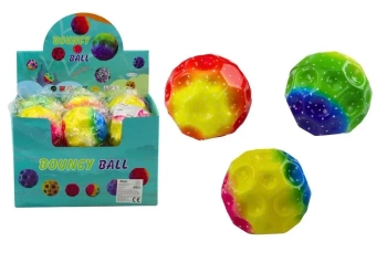 Piłeczka świecąca 9,5cm MIX - Leantoys