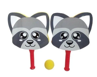 Zestaw rakietek piankowych Szop z piłeczką - ADAR