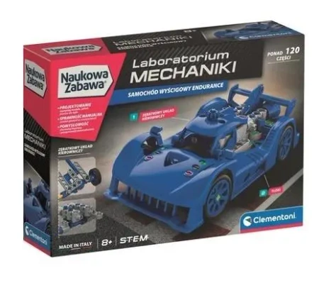 Laboratorium Mechaniki - Samochód wyścig endurance - Clementoni