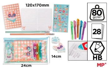 Zestaw do pisania - piesek - Cervantes