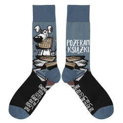 Skarpetki Pożeram książki rozm. 37/41 - Molom
