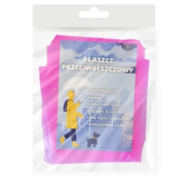 Płaszcz przeciwdeszczowy różowy - MCD