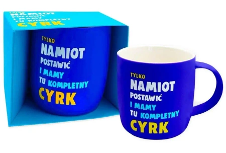 Kubek neonowy Namiot - Kukartka