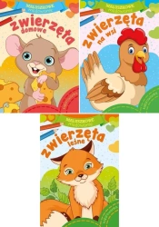 Pakiet: Zwierzęta na wsi/ Zwierzęta leśne/ Zwierzęta domowe. Maluszkowe - praca zbiorowa