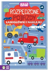 Baw się. Rozpędzone pojazdy. Łamigłówki i zabawy - Agnieszka Matz