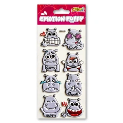 Naklejki puffy Emotion Hippo - Penmate