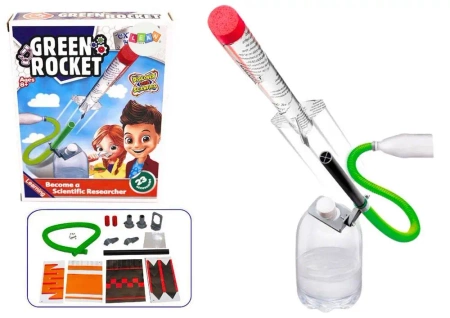 Ekologiczna rakieta na sprężone powietrze 23el - Leantoys