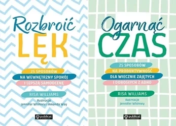 PAKIET 2x Risa Williams Ogarnąć czas + Rozbroić lęk - Risa Williams