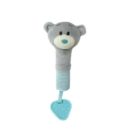 Zabawka z dźwiękiem miś szary 17cm - Tulilo
