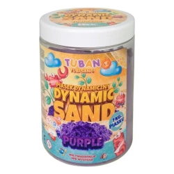 Piasek dynamiczny fioletowy 1kg - Tuban